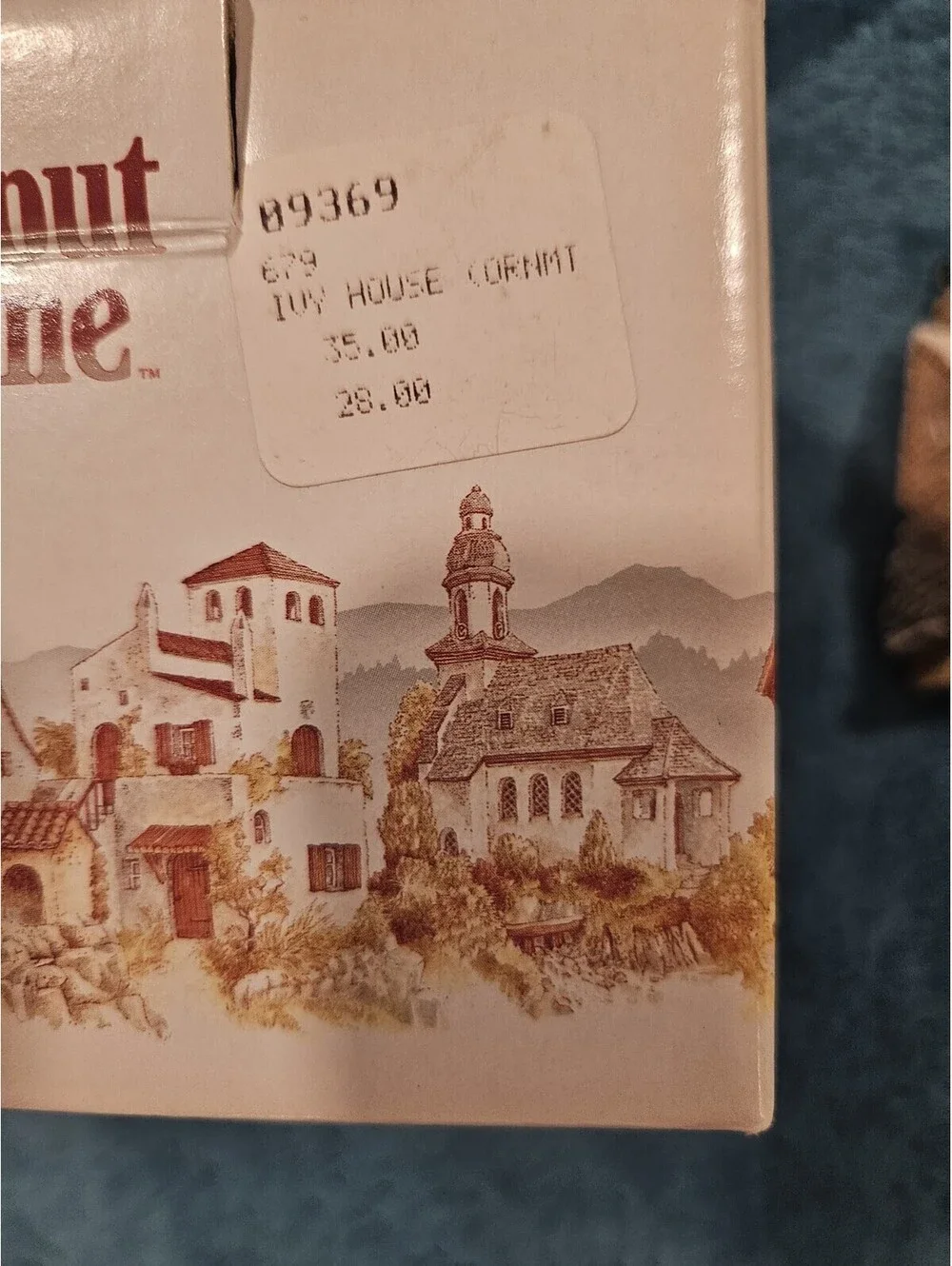 Lilliput Lane 1994 Ivy House Ornament + Original Box Christmas